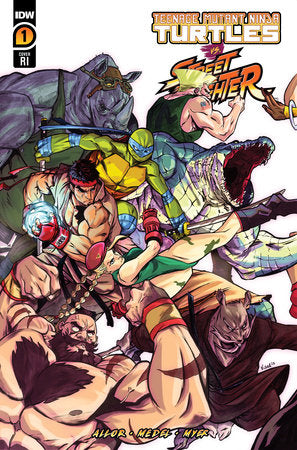 Teenage Mutant Ninja Turtles vs. Street Fighter IDW Publishing