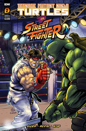 Teenage Mutant Ninja Turtles vs. Street Fighter 2A Comic  IDW Publishing 2023