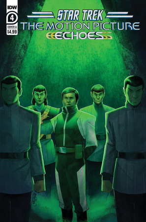 Star Trek Echoes 4A Comic Luciano Vecchio Variant IDW Publishing 2023