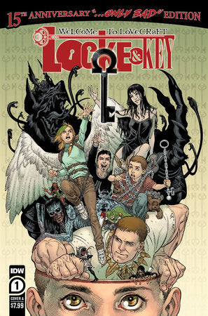 Locke & Key: Welcome To Lovecraft - 15th Anniversary 1A Comic Skottie Young Variant IDW Publishing 2023