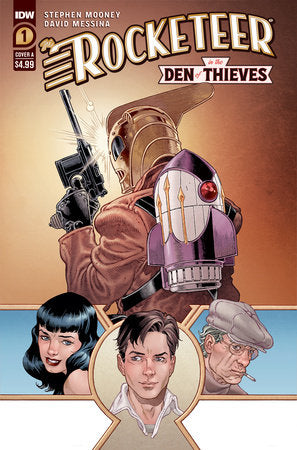 The Rocketeer: In the Den of Thieves 1A Comic Russell Dauterman Regular IDW Publishing 2023