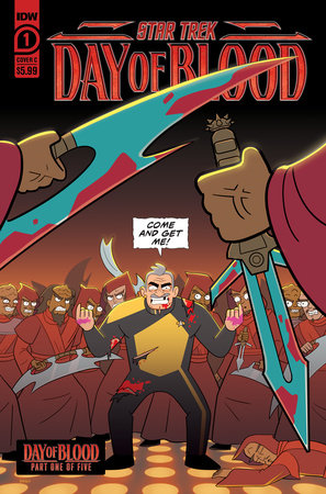 Star Trek: Day of Blood 1C Comic Kyle Holtz Variant  IDW Publishing 2023