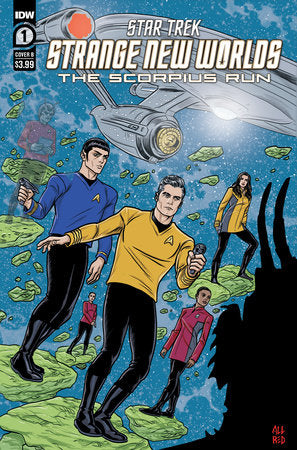 Star Trek: Strange New Worlds - Scorpius Run 1B Comic Chris Sprouse Return Of The Jedi 40th Anniversary Variant IDW Publishing 2023