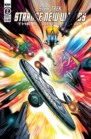 Star Trek: Strange New Worlds - Scorpius Run 2A Comic ROTJ 40th IDW Publishing 2023