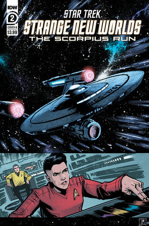 Star Trek: Strange New Worlds - Scorpius Run 2B Comic Clone Wars 15th IDW Publishing 2023
