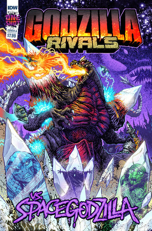Godzilla Rivals Vs. Spacegodzilla 1A Comic Jack Lawrence Variant IDW Publishing 2023