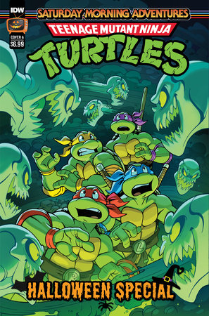 Teenage Mutant Ninja Turtles:  Saturday Morning Adventures - Halloween Special 1A Comic J. Gonzo Variant IDW Publishing 2023