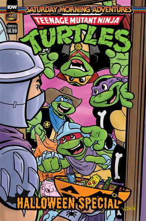 Teenage Mutant Ninja Turtles:  Saturday Morning Adventures - Halloween Special 1C Comic Cafu  IDW Publishing 2023