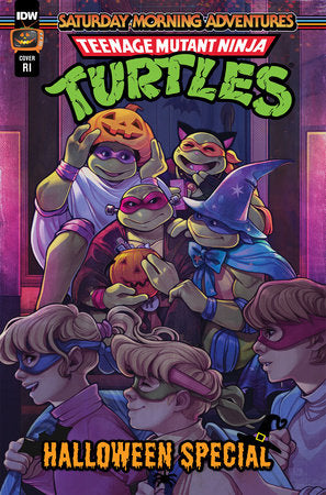 Teenage Mutant Ninja Turtles:  Saturday Morning Adventures - Halloween Special 1D Comic Carlos Villa Stormbreakers Variant IDW Publishing 2023