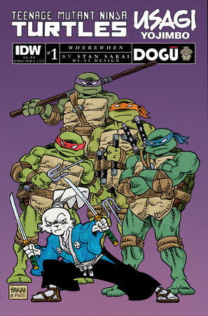Teenage Mutant Ninja Turtles / Usagi Yojimbo: WhereWhen 1H Comic Jack Lawrence  IDW Publishing 2023