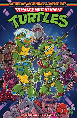 Teenage Mutant Ninja Turtles: Saturday Morning Adventures 1TP 1:10 Jim Lawson Incentive Variant IDW Publishing 2023