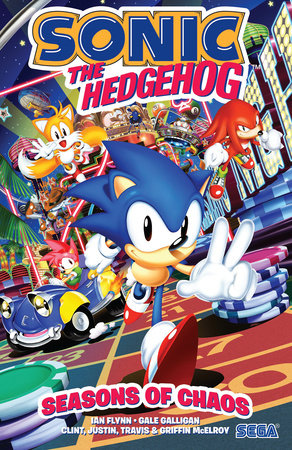Sonic the Hedgehog: Seasons of Chaos TP Trade Paperback Adam Kubert  IDW Publishing 2023