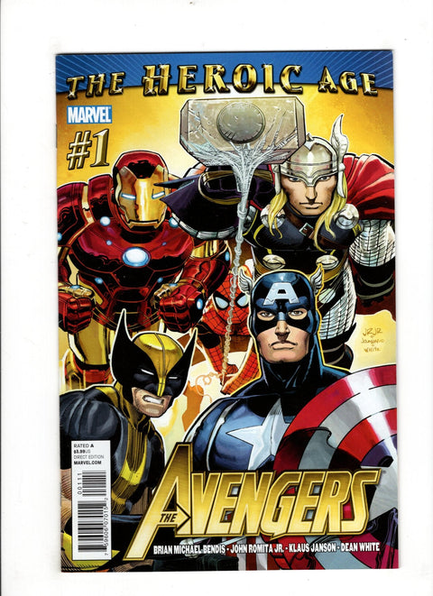 The Avengers, Vol. 4 1 John Romita Jr. Regular Cover