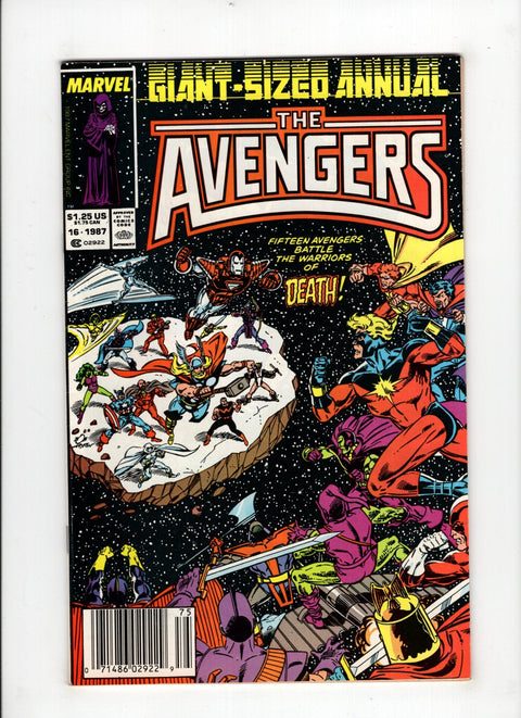 The Avengers, Vol. 1 Annual 16 Giant-Size - Newsstand Edition