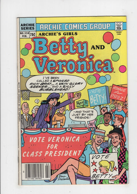 Archie's Girls Betty and Veronica #334