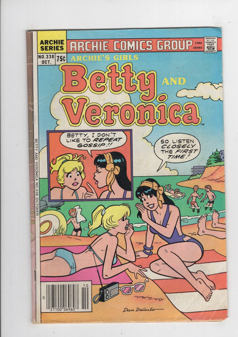 Archie's Girls Betty and Veronica #338
