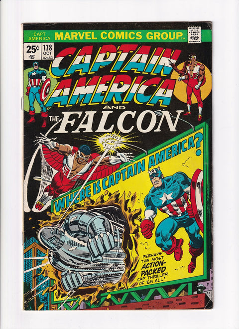 Captain America, Vol. 1 #178-Comic-Knowhere Comics & Collectibles