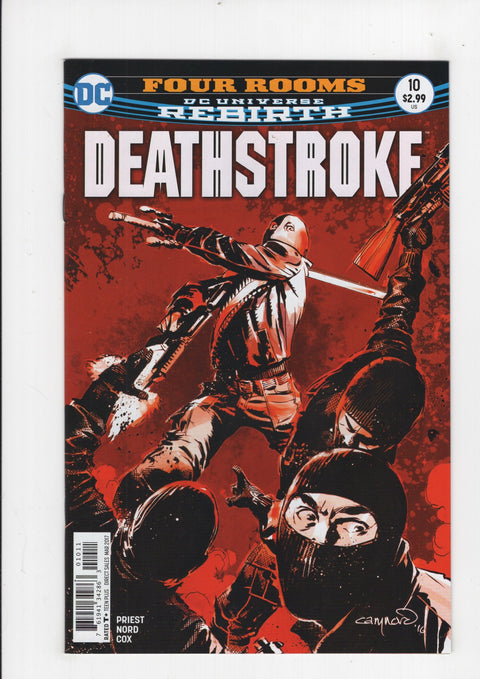 Deathstroke, Vol. 4 10 Cary Nord Regular Cover