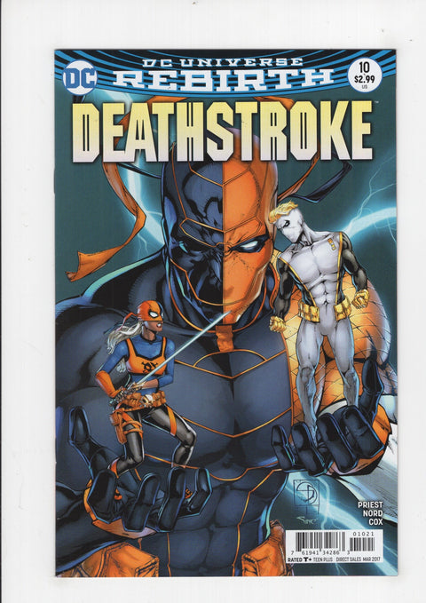 Deathstroke, Vol. 4 10 Variant Shane Davis Cover