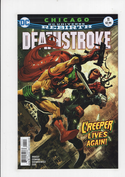 Deathstroke, Vol. 4 11 Regular Denys Cowan & Bill Sienkiewicz Cover