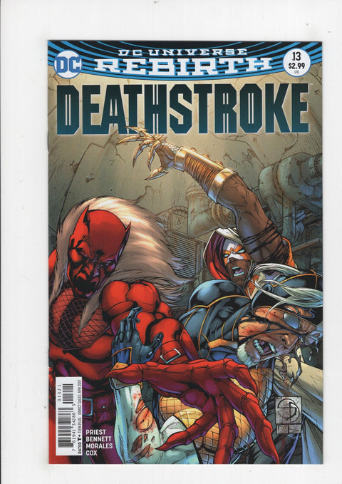 Deathstroke, Vol. 4 13 Variant Shane Davis Cover