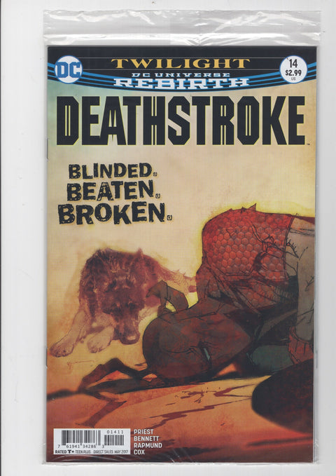 Deathstroke, Vol. 4 14 Regular Bill Sienkiewicz Cover