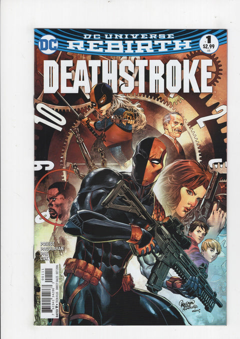 Deathstroke, Vol. 4 1 Regular Carlo Pagulayan Cover