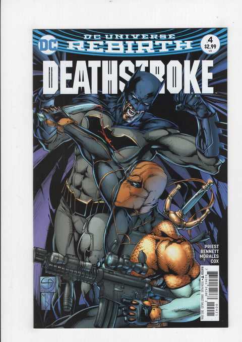 Deathstroke, Vol. 4 4 Shane Davis Variant Cover