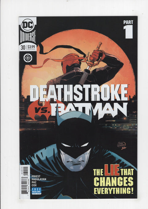 Deathstroke, Vol. 4 30 Regular Lee Weeks Cover