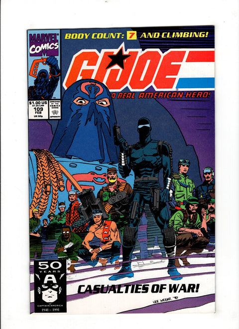 G.I. Joe: A Real American Hero (Marvel) 109 