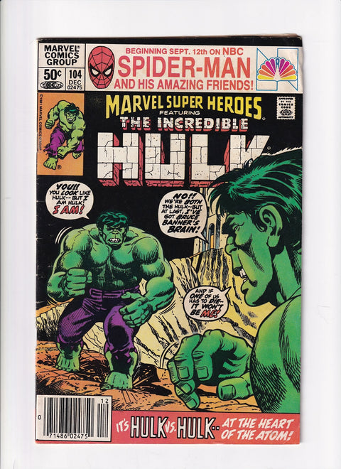 Marvel Super-Heroes, Vol. 1 #104-New Arrival 01/26-Knowhere Comics & Collectibles