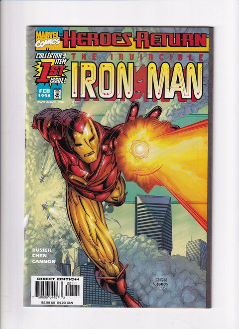 Iron Man, Vol. 3 #1A-Comic-Knowhere Comics & Collectibles