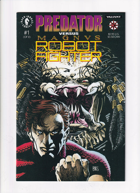 Predator versus Magnus, Robot Fighter #1A-Comic-Knowhere Comics & Collectibles