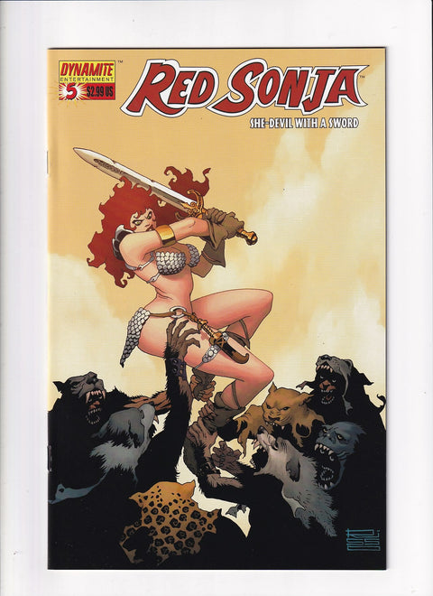 Red Sonja: She-Devil With a Sword #5B