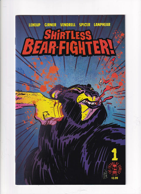 Shirtless Bear-Fighter #1C-New Release 01/26-Knowhere Comics & Collectibles