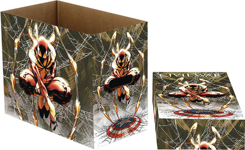 Marvel Graphic Comic Short Box: Iron Spider  Supplies USED Marvel Comics 2017