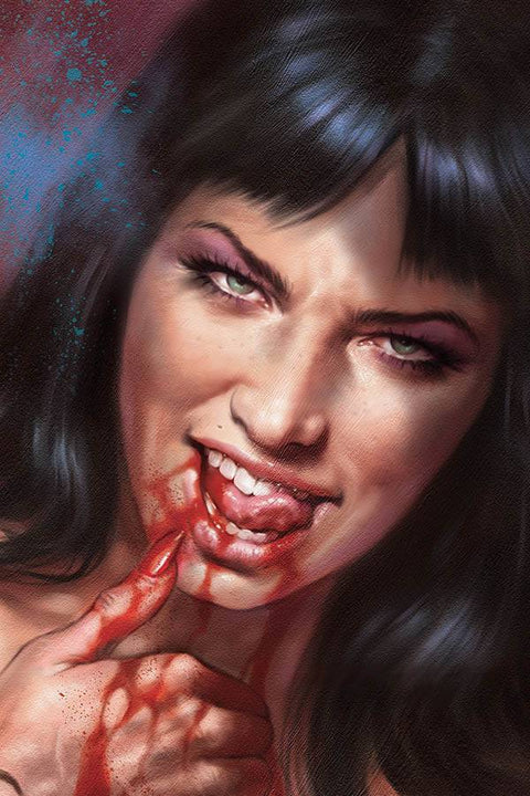 Vampirella, Vol. 6 #7AE Lucio Parrillo Sneek Peek Virgin Variant