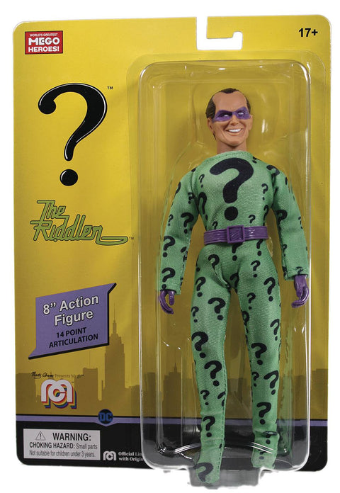 MEGO DC COMICS RIDDLER 8IN AF