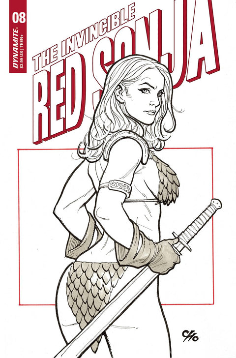 The Invincible Red Sonja #8D