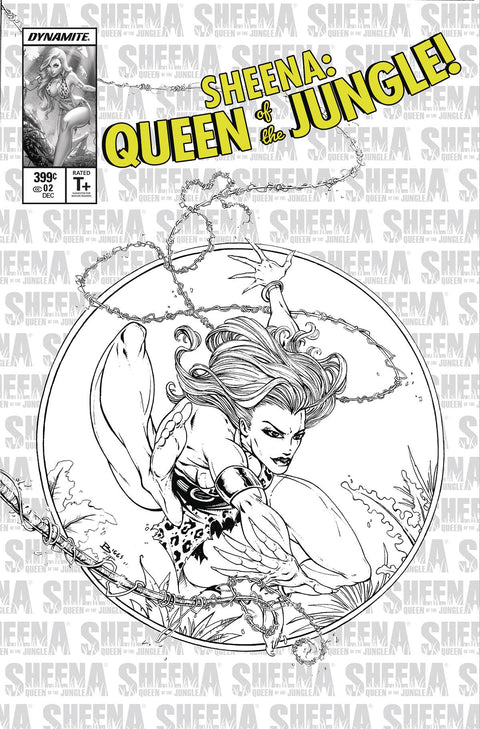 Sheena: Queen of The Jungle, Vol. 3 #2P 1:11 McFarlane B&W Homage