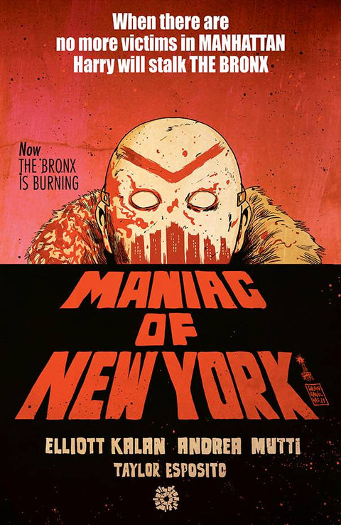 Maniac of New York: The Bronx is Burning Francavilla