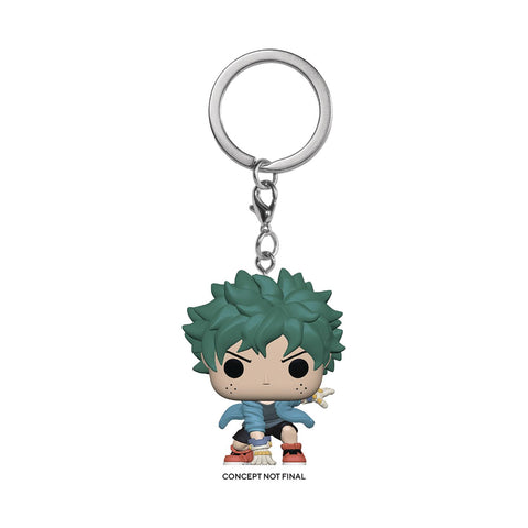 POCKET POP MY HERO ACADEMIA DEKU W/ GLOVES KEYCHAIN *** PICKUP ONLY, NO SHIPPING AT THIS TIME ***