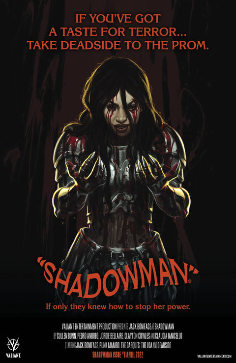 Shadowman, Vol. 6 Cvr B Horror Movie Poster Var Ianniciello