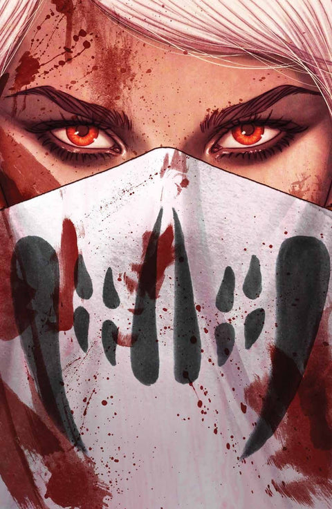 Something is Killing the Children Jenny Frison Die-Cut Bloody Mask Cover