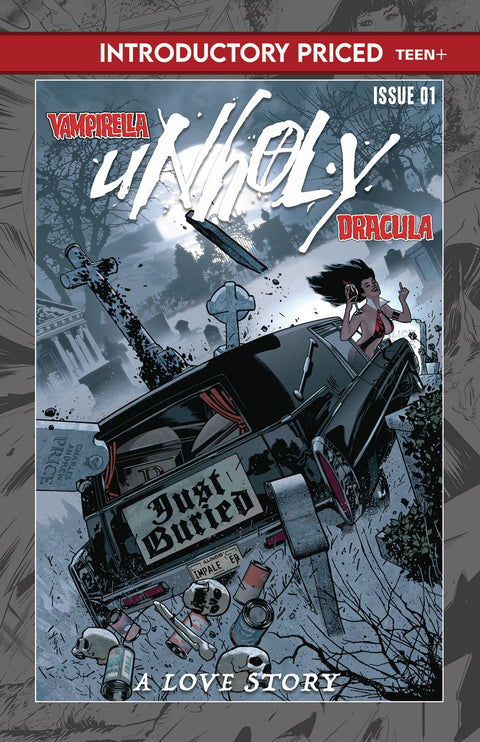 Vampirella / Dracula: Unholy War Intro Priced