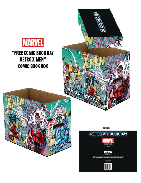 Marvel Graphic Comic Short Box: X-Men  Supplies USED Marvel Comics 2022