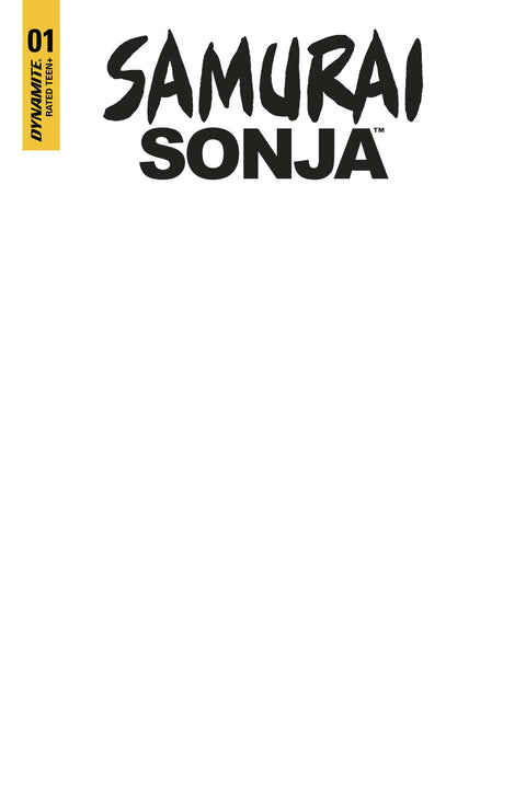 Samurai Sonja Blank