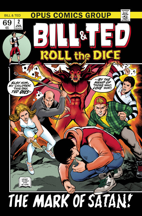 Bill & Ted: Roll The Dice 1:5 Incentive Variant Homage