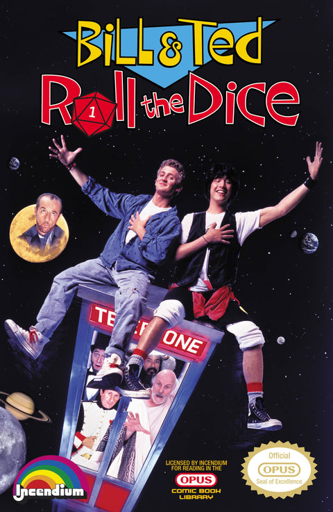 Bill & Ted: Roll the Dice Cvr C 5 Copy Incentive Video Game Homage