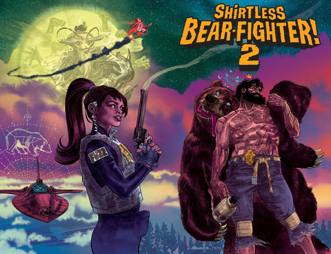 Shirtless Bear-Fighter! 2 Chris Brunner Wraparound Variant